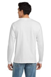 Hanes - Authentic 100% Cotton Long Sleeve T-Shirt. 5586 - Image 4