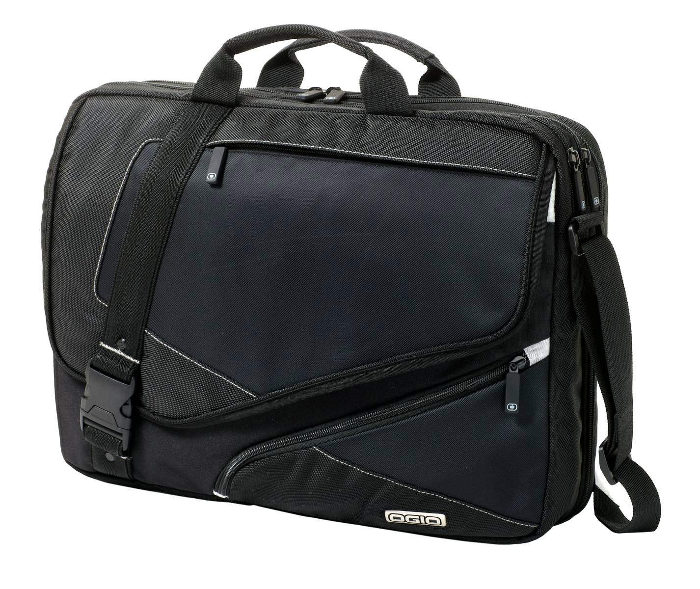 117023_Black_Flat_SS11-2 OGIO® - Voyager Messenger. 117023 - Image 1