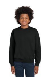Gildan Youth Heavy Blend Crewneck Sweatshirt. 18000B - Image 6