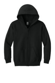 Gildan Youth Heavy Blend Full-Zip Hooded Sweatshirt. 18600B - Image 4