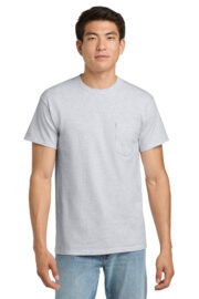 Gildan - Ultra Cotton 100% US Cotton T-Shirt with Pocket. 2300 - Image 8