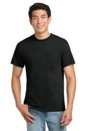 Gildan - Ultra Cotton 100% US Cotton T-Shirt with Pocket. 2300 - Image 9