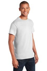 Gildan - Ultra Cotton 100% US Cotton T-Shirt with Pocket. 2300 - Image 2