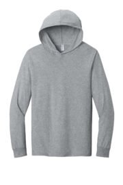 Jerzees Classics Unisex Cotton Long Sleeve Hooded T-Shirt 363LH - Image 4