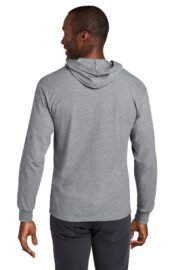 Jerzees Classics Unisex Cotton Long Sleeve Hooded T-Shirt 363LH - Image 3