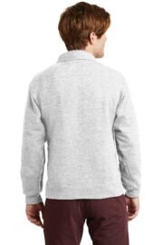 Jerzees Super Sweats NuBlend - 1/4-Zip Sweatshirt with Cadet Collar. 4528M - Image 3