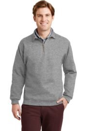 Jerzees Super Sweats NuBlend - 1/4-Zip Sweatshirt with Cadet Collar. 4528M - Image 10