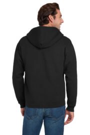 Jerzees Super Sweats NuBlend - Full-Zip Hooded Sweatshirt. 4999M - Image 3