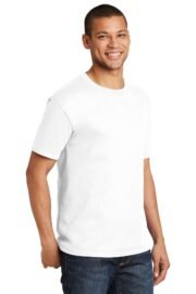Hanes Beefy-T - 100% Cotton T-Shirt. 5180 - Image 2