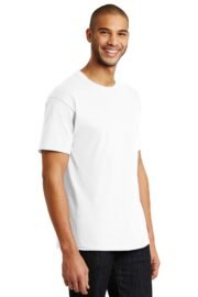 Hanes Authentic 100% Cotton T-Shirt. 5250 - Image 2