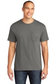 Gildan Heavy Cotton 100% Cotton Pocket T-Shirt. 5300 - Image 9