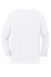 Gildan Youth Heavy Cotton 100% Cotton Long Sleeve T-Shirt. 5400B - Image 6