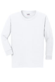 Gildan Youth Heavy Cotton 100% Cotton Long Sleeve T-Shirt. 5400B - Image 5