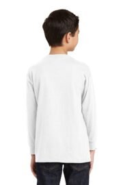 Gildan Youth Heavy Cotton 100% Cotton Long Sleeve T-Shirt. 5400B - Image 4