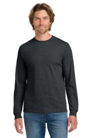 Gildan - Heavy Cotton 100% Cotton Long Sleeve T-Shirt. 5400 - Image 13