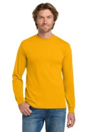 Gildan - Heavy Cotton 100% Cotton Long Sleeve T-Shirt. 5400 - Image 15