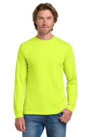 Gildan - Heavy Cotton 100% Cotton Long Sleeve T-Shirt. 5400 - Image 29
