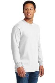 Gildan - Heavy Cotton 100% Cotton Long Sleeve T-Shirt. 5400 - Image 2