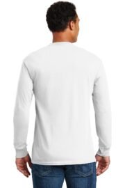 Gildan - Heavy Cotton 100% Cotton Long Sleeve T-Shirt. 5400 - Image 4