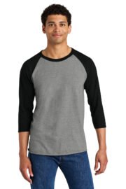 Jerzees Unisex Premium Blend Combed Ring Spun 3/4-Sleeve Raglan 560R - Image 8
