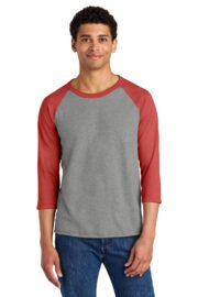 Jerzees Unisex Premium Blend Combed Ring Spun 3/4-Sleeve Raglan 560R - Image 9