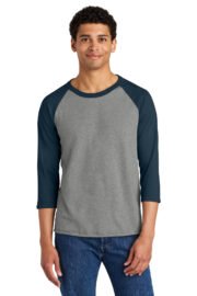 Jerzees Unisex Premium Blend Combed Ring Spun 3/4-Sleeve Raglan 560R - Image 10
