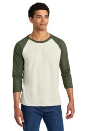 Jerzees Unisex Premium Blend Combed Ring Spun 3/4-Sleeve Raglan 560R - Image 14