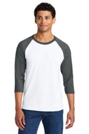 Jerzees Unisex Premium Blend Combed Ring Spun 3/4-Sleeve Raglan 560R - Image 16