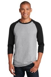 Gildan Heavy Cotton 3/4-Sleeve Raglan T-Shirt. 5700 - Image 11