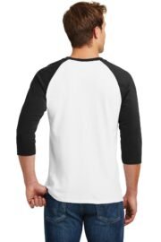 Gildan Heavy Cotton 3/4-Sleeve Raglan T-Shirt. 5700 - Image 4
