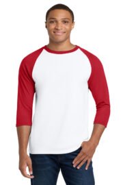 Gildan Heavy Cotton 3/4-Sleeve Raglan T-Shirt. 5700 - Image 15