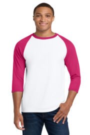 Gildan Heavy Cotton 3/4-Sleeve Raglan T-Shirt. 5700 - Image 12