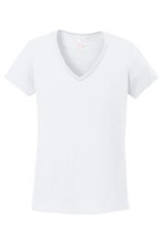 Gildan Women's Heavy Cotton 100% Cotton V-Neck T-Shirt. 5V00L - Image 5