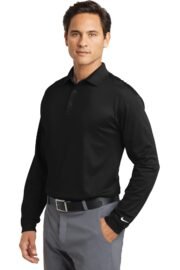 Nike Tall Long Sleeve Dri-FIT Stretch Tech Polo. 604940 - Image 2
