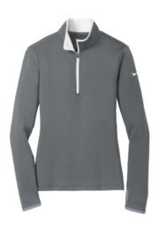 Nike Women's Dri-FIT Stretch 1/2-Zip Cover-Up. 779796 - Image 5