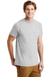 Gildan - DryBlend 50 Cotton/50 Poly Pocket T-Shirt. 8300 - Image 2
