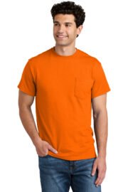 Gildan - DryBlend 50 Cotton/50 Poly Pocket T-Shirt. 8300 - Image 15