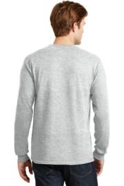 Gildan - DryBlend 50 Cotton/50 Poly Long Sleeve T-Shirt. 8400 - Image 4