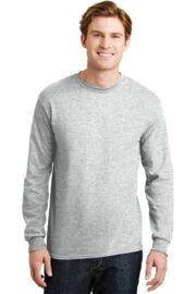 Gildan - DryBlend 50 Cotton/50 Poly Long Sleeve T-Shirt. 8400 - Image 3