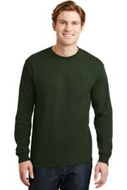 Gildan - DryBlend 50 Cotton/50 Poly Long Sleeve T-Shirt. 8400 - Image 12