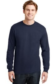 Gildan - DryBlend 50 Cotton/50 Poly Long Sleeve T-Shirt. 8400 - Image 15