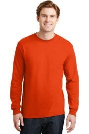 Gildan - DryBlend 50 Cotton/50 Poly Long Sleeve T-Shirt. 8400 - Image 16