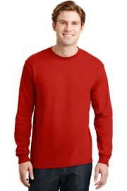 Gildan - DryBlend 50 Cotton/50 Poly Long Sleeve T-Shirt. 8400 - Image 17