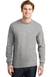 Gildan - DryBlend 50 Cotton/50 Poly Long Sleeve T-Shirt. 8400 - Image 21