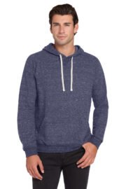 Jerzees Snow Heather French Terry Raglan Hoodie 90M - Image 11