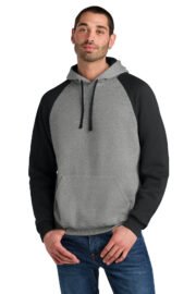 Jerzees Unisex NuBlend Colorblock Raglan Hoodie Sweatshirt 96C - Image 7