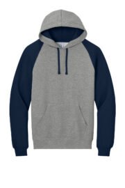 Jerzees Unisex NuBlend Colorblock Raglan Hoodie Sweatshirt 96C - Image 4