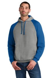 Jerzees Unisex NuBlend Colorblock Raglan Hoodie Sweatshirt 96C - Image 9
