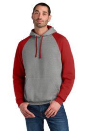 Jerzees Unisex NuBlend Colorblock Raglan Hoodie Sweatshirt 96C - Image 10