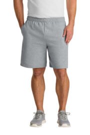 Jerzees Unisex NuBlend Pocketed Sweat Short 978MP - Image 2